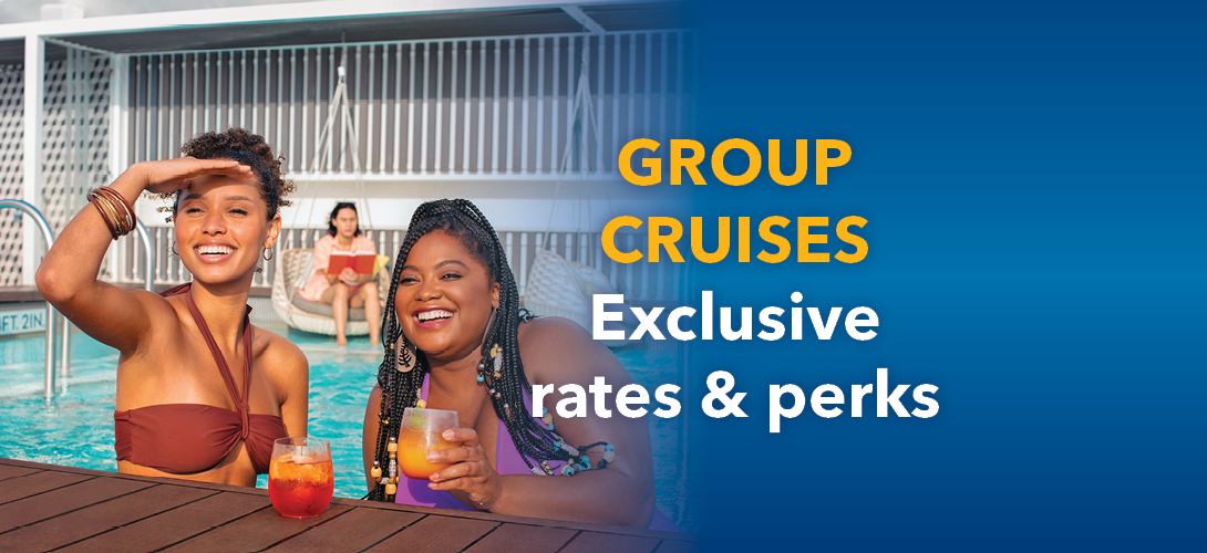 Group Cruises - Booking a group cruise is one of the easiest ways to save money while on vacation.